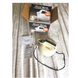 Vintage West Bend 1 QT. Electric Teakettle NO. 6400
